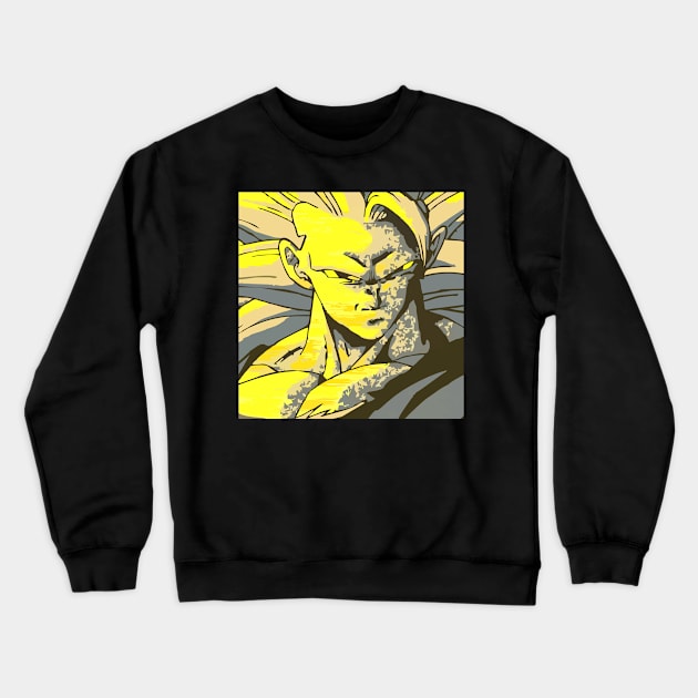 SSJ3 Goku Crewneck Sweatshirt by BarnawiMT